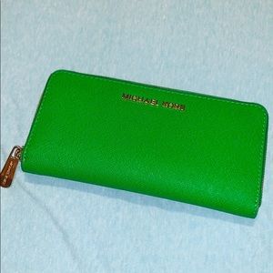 Michael Kors zip around wallet
